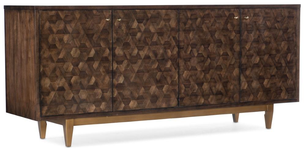 Hooker Furniture - Melange Alpine Four-Door Credenza - 638-85520-85 veiw 1