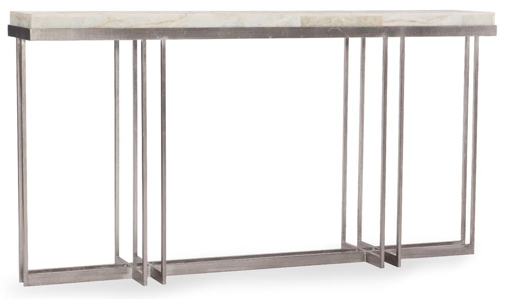 Hooker Furniture - Melange Blaire Console Table - 638-85327-WH veiw 2