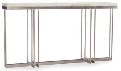 Hooker Furniture - Melange Blaire Console Table - 638-85327-WH veiw 2