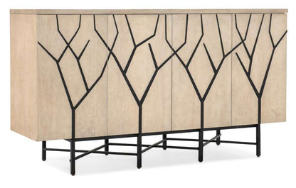 Hooker Furniture - Melange Branched Four Door Entertainment Credenza - 628-55042-05 veiw 1