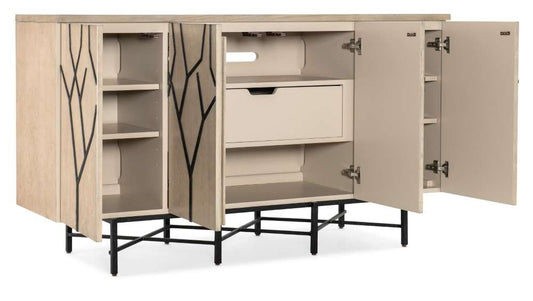 Hooker Furniture - Melange Branched Four Door Entertainment Credenza - 628-55042-05 veiw 2
