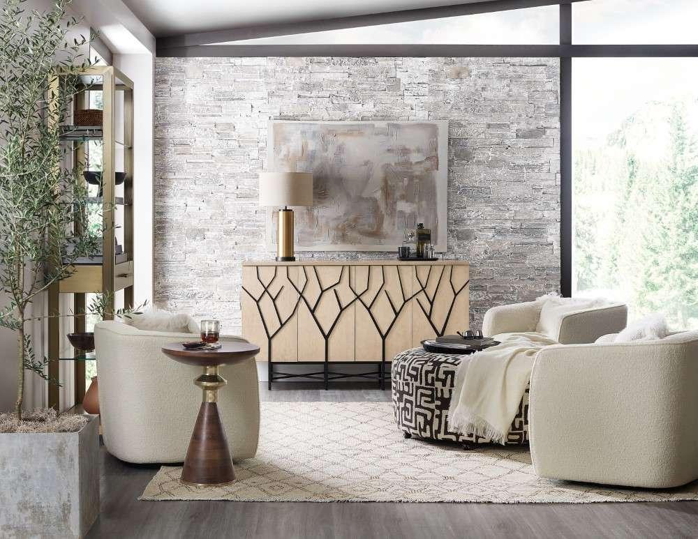 Hooker Furniture - Melange Branched Four Door Entertainment Credenza - 628-55042-05 veiw 5