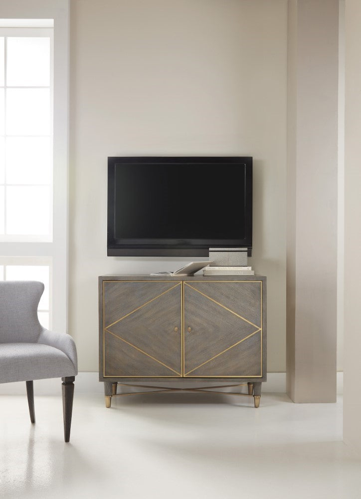 Hooker Furniture - Melange Breck Chest - 638-85392-GRY veiw 4