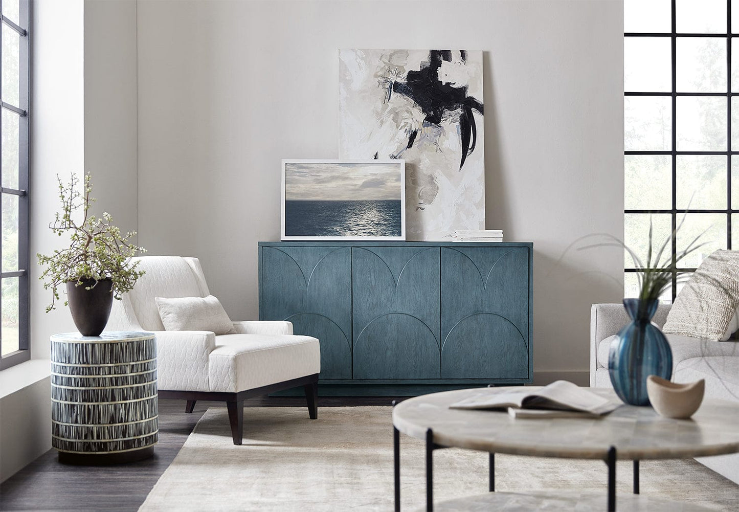 Hooker Furniture - Melange Callum Round Accent Table - 628-50016-00 veiw 5