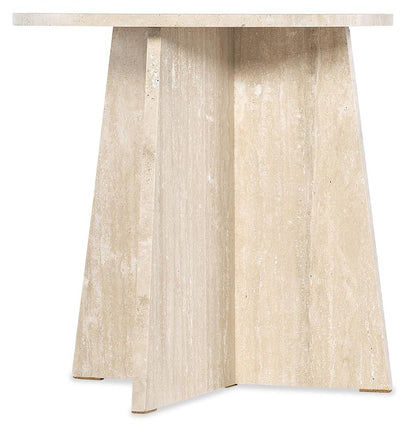 Hooker Furniture - Melange Cirque End Table in Whites/Creams/Beiges - 628-80592-00 veiw 3