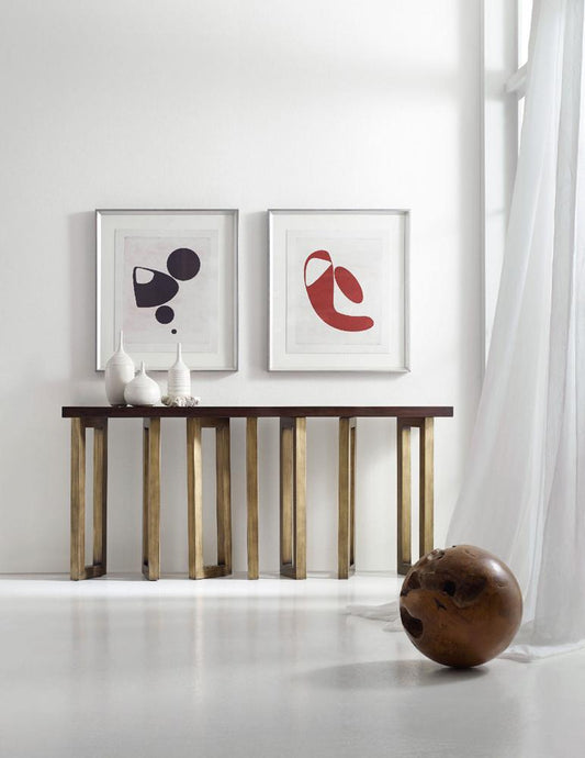 Hooker Furniture - Melange Connelly Hall Console - 638-85287-DKW veiw 1