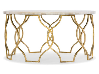 Hooker Furniture - Melange Corrina Cocktail Table - 638-50359-WH veiw 1
