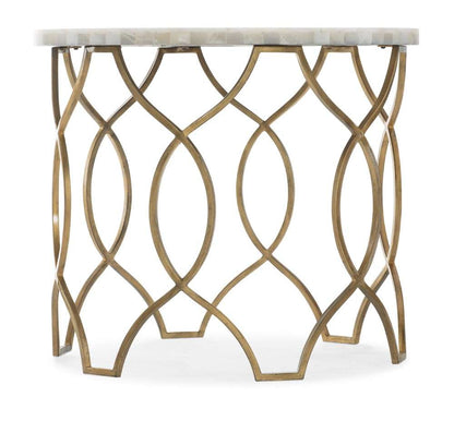 Hooker Furniture - Melange Corrina Round Lamp Table - 5952-80116-02 veiw 1