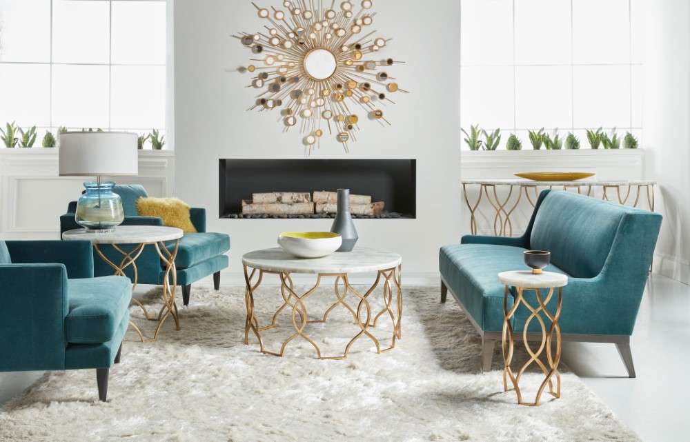 Hooker Furniture - Melange Corrina Round Lamp Table - 5952-80116-02 veiw 3