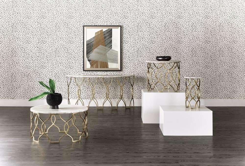 Hooker Furniture - Melange Corrina Round Lamp Table - 5952-80116-02 veiw 4