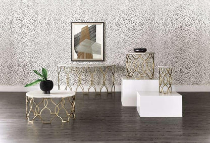 Hooker Furniture - Melange Corrina Round Lamp Table - 5952-80116-02 veiw 4