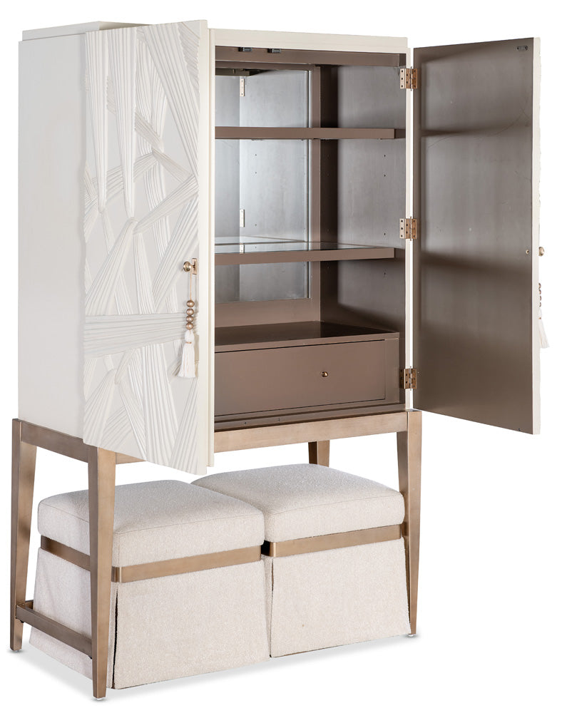 Hooker Furniture - Melange Dream Weaver Bar Cabinet - 628-50733-05 view 6