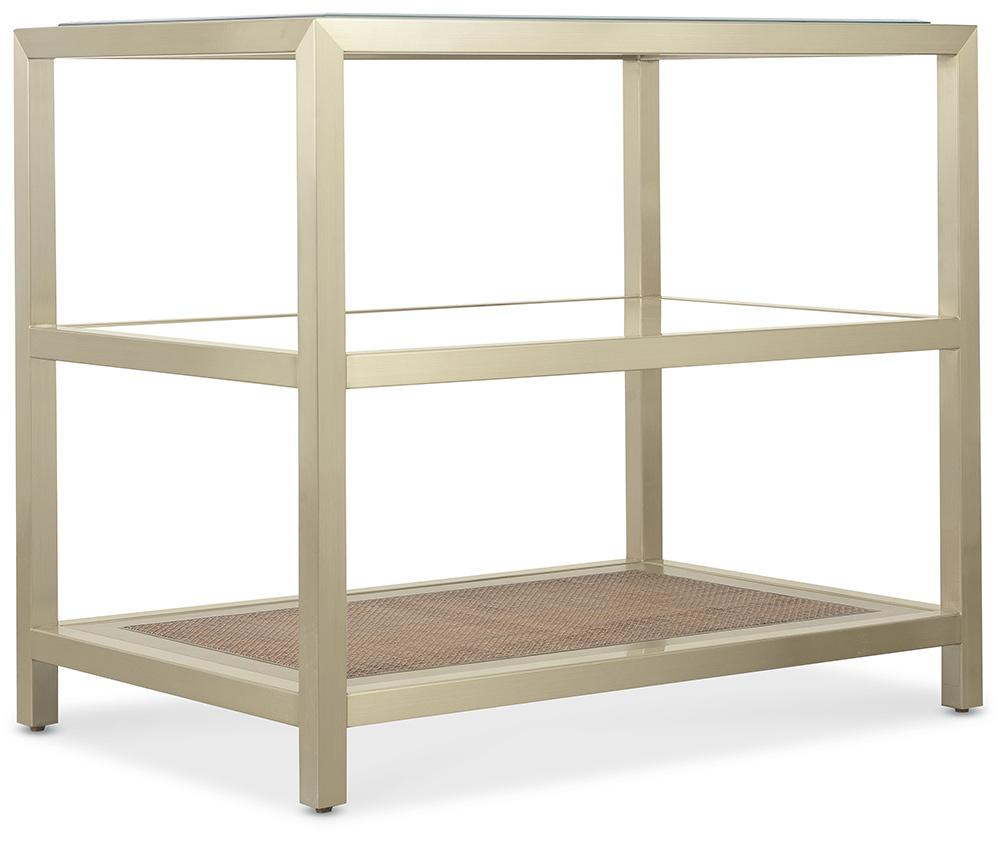 Hooker Furniture - Melange End Table in Silvers - 628-80561-15 veiw 1