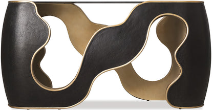 Hooker Furniture - Melange Even and Flow Console Table - Blacks - 628-85721-99 view 3