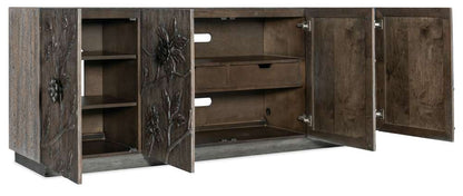 Hooker Furniture - Melange Florence Four Door Credenza - 628-85103-85 veiw 2