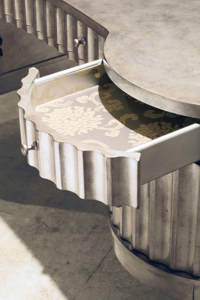 Hooker Furniture - Melange Fluted Kidney Desk - 638-10006 veiw 2