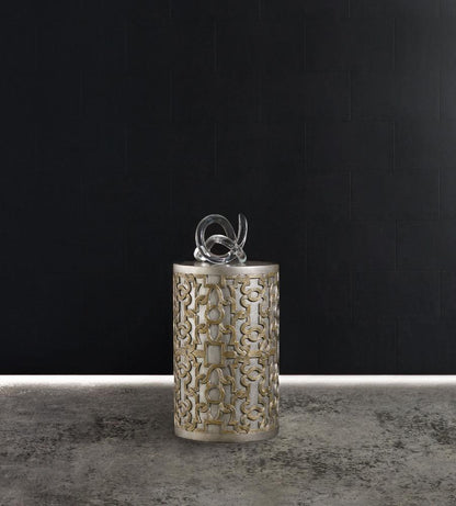 Hooker Furniture - Melange Gia Drum Table - 638-50331-CHP veiw 1