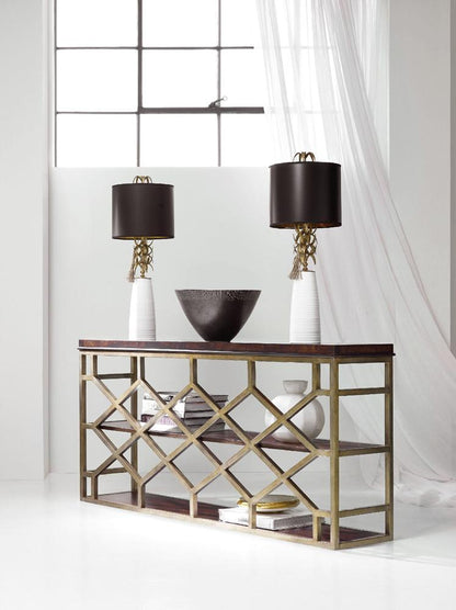 Hooker Furniture - Melange Giles Console Table - 638-85290-DKW veiw 1