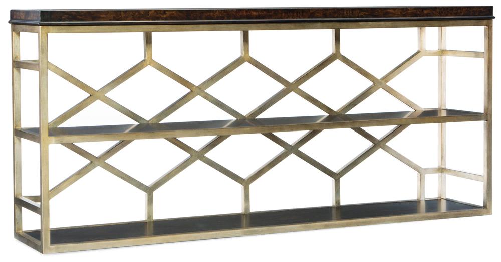 Hooker Furniture - Melange Giles Console Table - 638-85290-DKW veiw 2