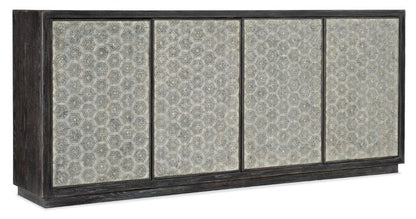 Hooker Furniture - Melange Greystone Four-Door Credenza - 638-85514-00 veiw 1