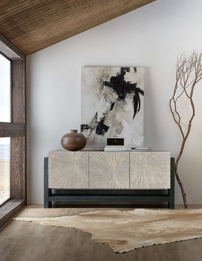 Hooker Furniture - Melange Ground Perspective Credenza - 628-85170-95 veiw 5