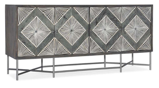 Hooker Furniture - Melange Hawthorne Four Door Credenza - 628-85122-98 veiw 1