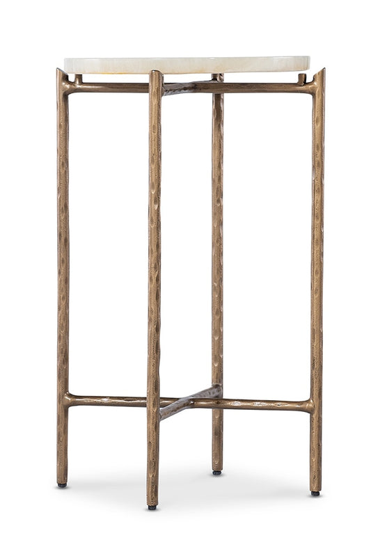 Hooker Furniture - Melange Je Suis Petit Spot Table in Golds - 628-50746-00 veiw 1