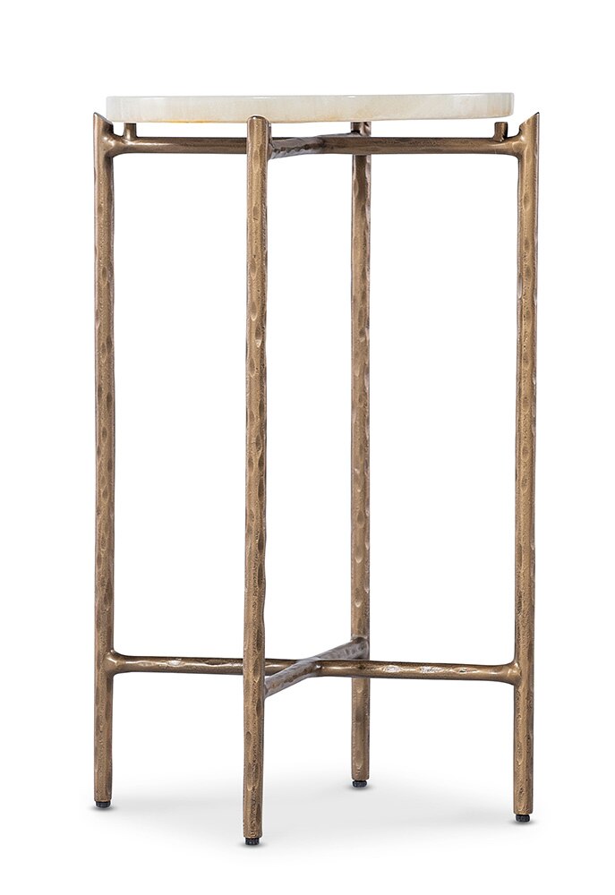 Hooker Furniture - Melange Je Suis Petit Spot Table in Golds - 628-50746-00 veiw 2