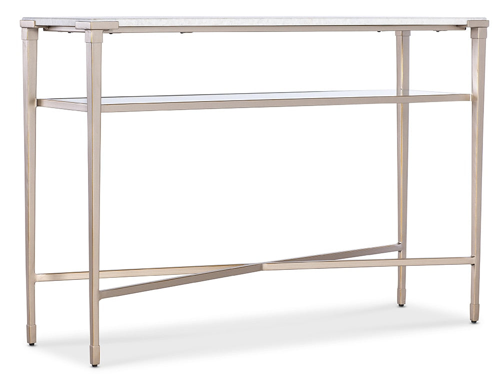 Hooker Furniture - Melange Jen Console Table in Golds - 628-85746-00 veiw 1