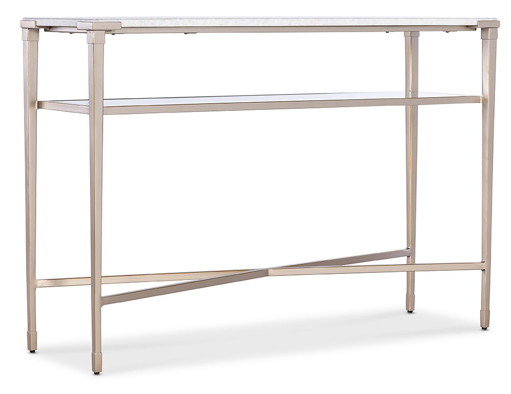 Hooker Furniture - Melange Jen Console Table in Golds - 628-85746-00 veiw 2