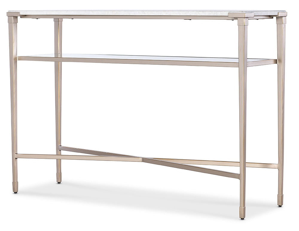 Hooker Furniture - Melange Jen Console Table in Golds - 628-85746-00 veiw 3