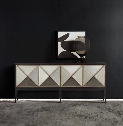 Hooker Furniture - Melange Jova Four-Door Credenza - 638-85306-CHP veiw 1