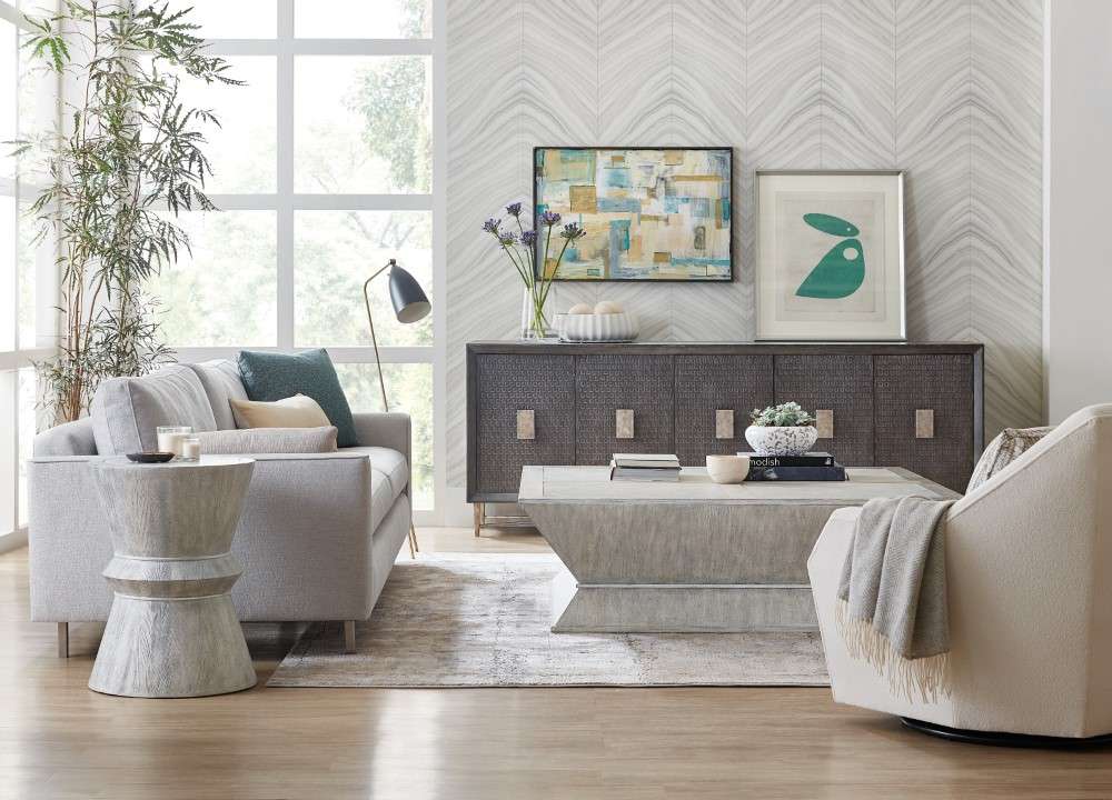 Hooker Furniture - Melange Korena Square Cocktail Table - 628-80451-95 veiw 4