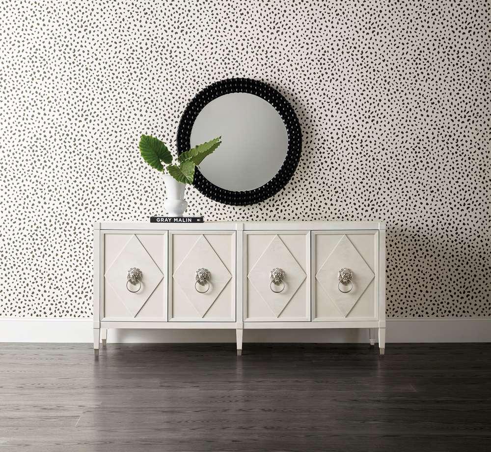 Hooker Furniture - Melange Leo Four Door Credenza - 628-85629-02 veiw 3