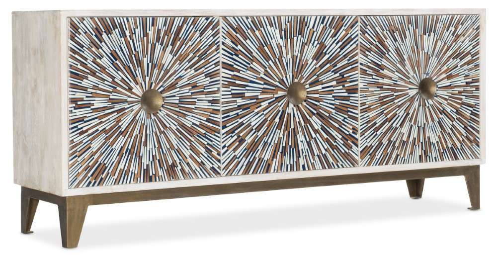 Hooker Furniture - Melange Liberty Entertainment Console - 628-55001-02 veiw 1