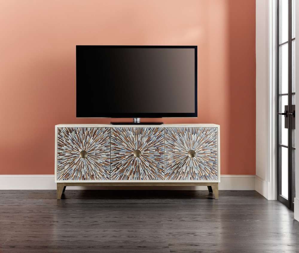Hooker Furniture - Melange Liberty Entertainment Console - 628-55001-02 veiw 4