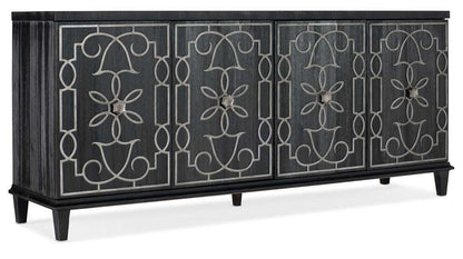 Hooker Furniture - Melange Madeline Four Door Credenza - 628-85104-99 veiw 1