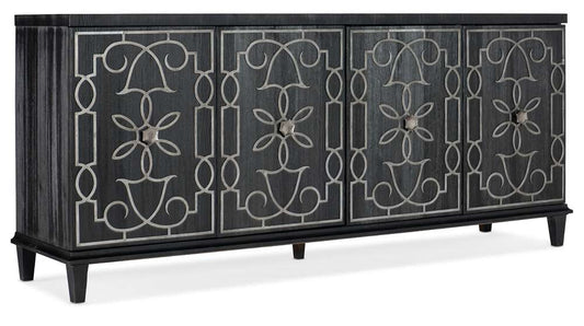 Hooker Furniture - Melange Madeline Four Door Credenza - 628-85104-99 veiw 1