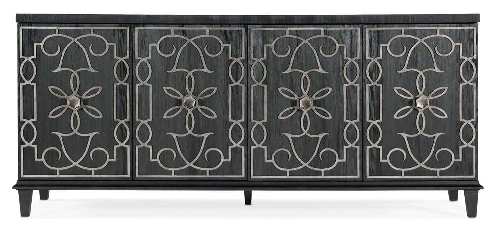 Hooker Furniture - Melange Madeline Four Door Credenza - 628-85104-99 veiw 3