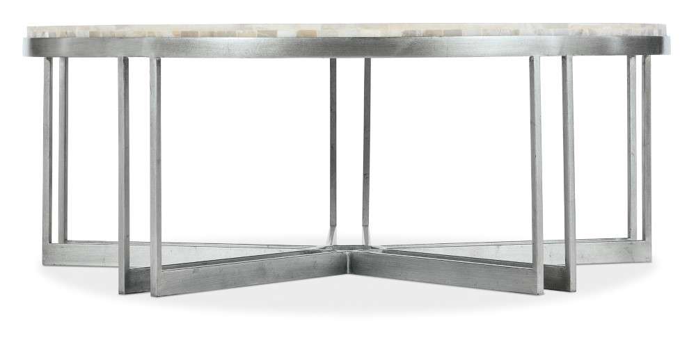 Hooker Furniture - Melange Marin Round Cocktail Table - 5934-80111-00 veiw 2
