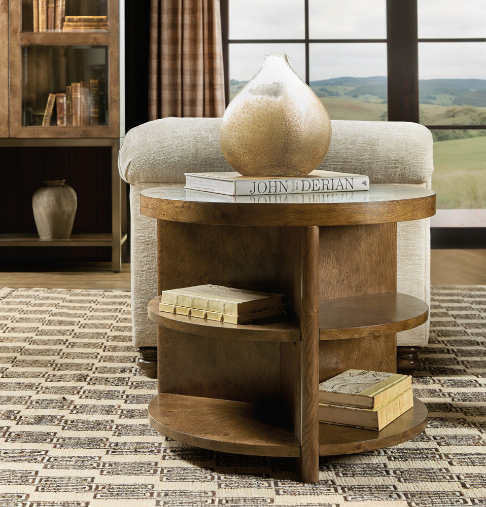 Hooker Furniture - Melange Mulholland Round End Table - 628-80606-82 view 5