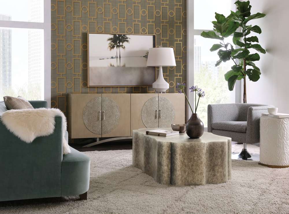 Hooker Furniture - Melange Nolita Four Door Entertainment Console - 628-55034-15 veiw 5