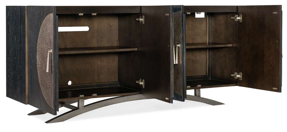 Hooker Furniture - Melange Nolita Four Door Entertainment Console - 628-55034-98 veiw 2