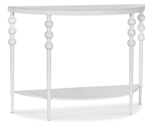 Hooker Furniture - Melange On the Bright Side Demilune Console - Whites/Creams/Beiges - 628-85739-02 view 1