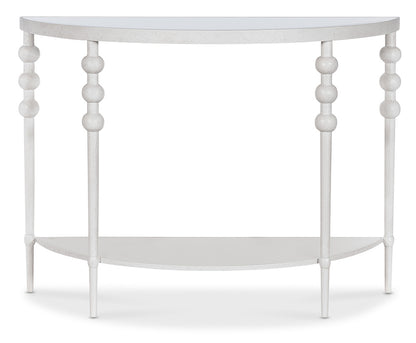 Hooker Furniture - Melange On the Bright Side Demilune Console - Whites/Creams/Beiges - 628-85739-02 view 3