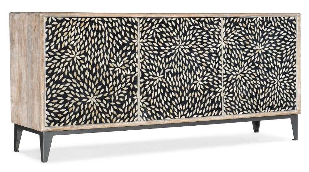 Hooker Furniture - Melange Petrina Three Door Credenza - 628-85112-02 veiw 1