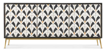 Hooker Furniture - Melange Renee Credenza - 628-85718-99 veiw 3