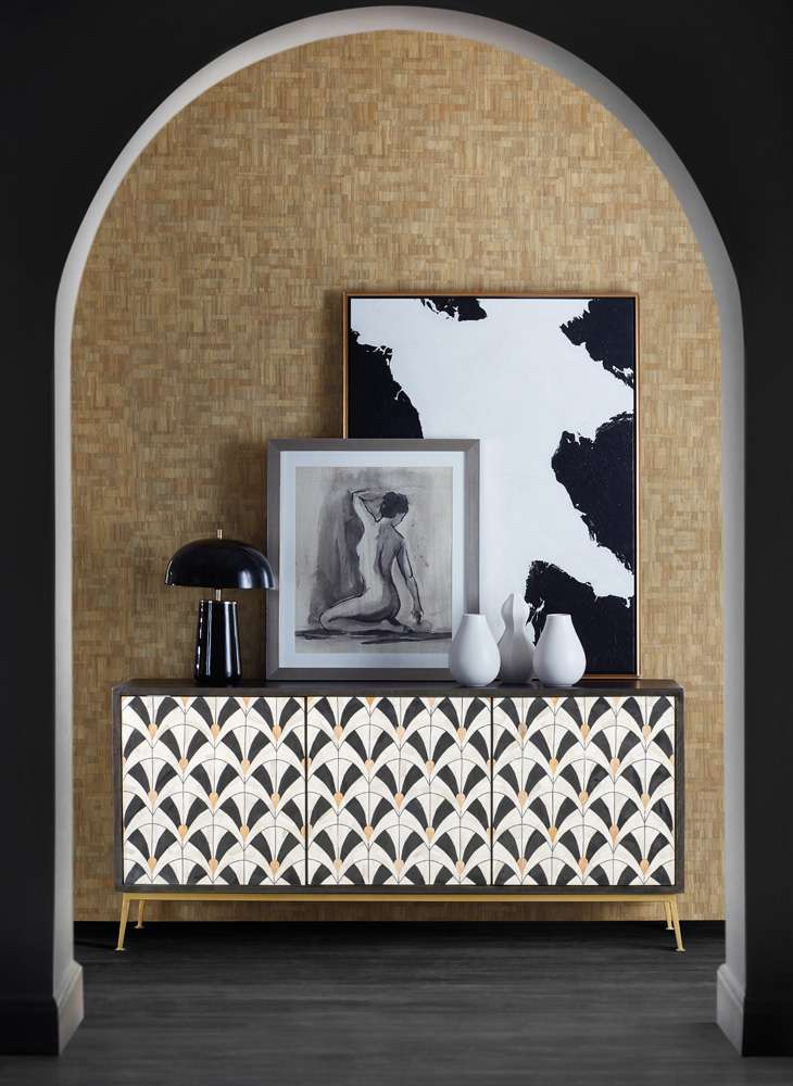Hooker Furniture - Melange Renee Credenza - 628-85718-99 veiw 4
