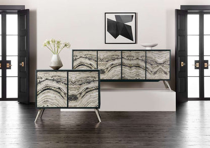 Hooker Furniture - Melange Rockee Four Door Credenza - 628-85647-98 veiw 2