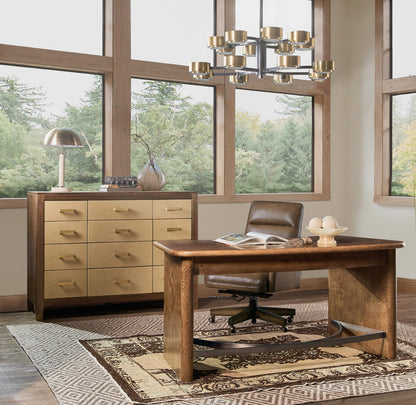Hooker Furniture - Melange Romano Writing Desk - 628-10009-82 view 9
